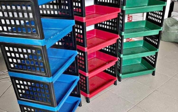 5 Layer Plastic Storage Rack