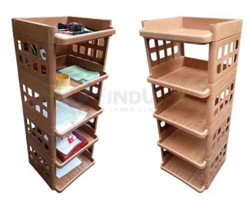 5 Layer Plastic Storage Rack