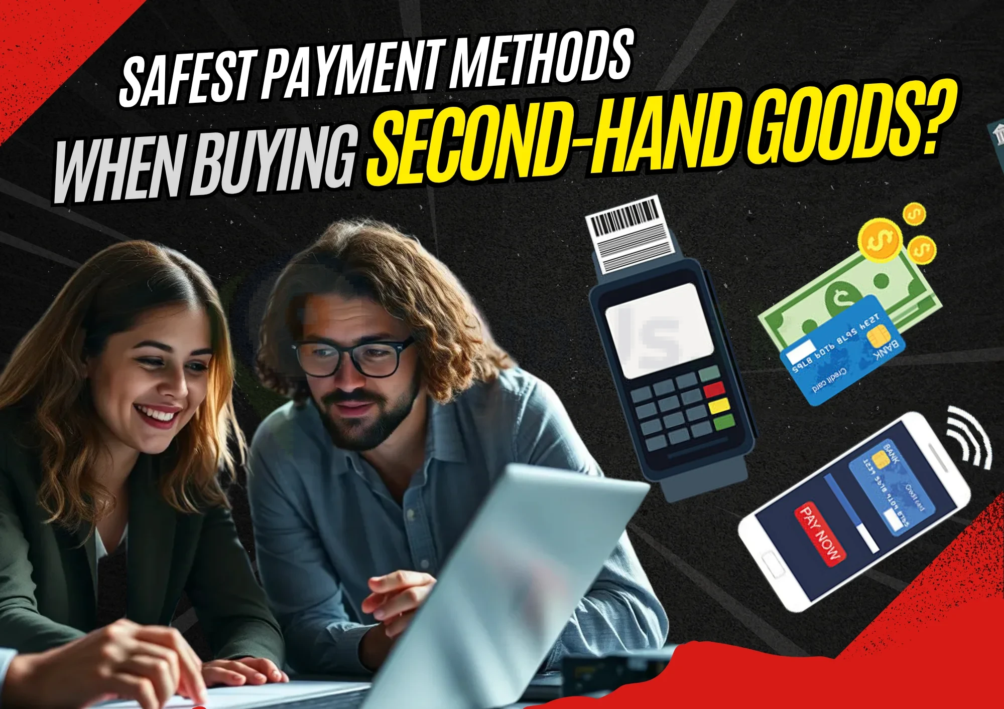 Safest payment methods when buying second hand items