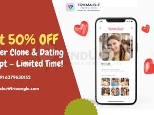 Get 50% OFF Tinder Clone & Dating Script