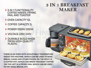 3 in 1 Breakfast maker