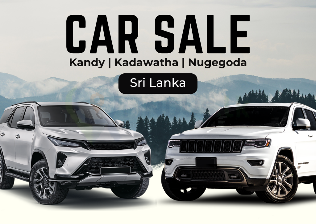 Car sales locations in Sri Lanka – Kandy, Kadawatha, Nugegoda