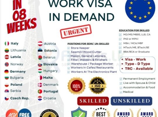European Visa and Job