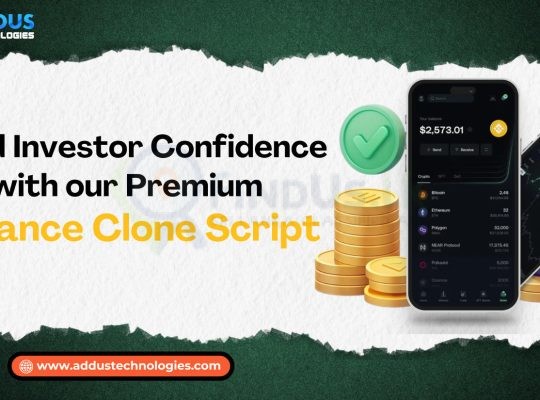 Build Investor Confidence with our Premium Binance