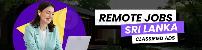 🧑‍💻 How to Find Remote Jobs in Sri Lanka Through Classified Ads