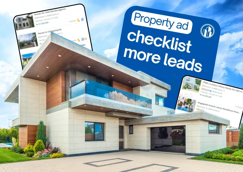 Property ad checklist to get more buyer leads online