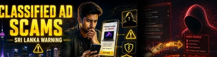 Classified ad scams in Sri Lanka: what to watch out for in 2025